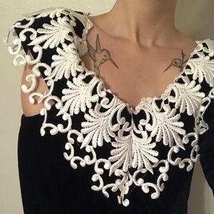 Scott McClintock Vintage Gothic Velvety Dress
